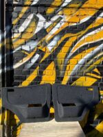 Обивки дверей Газель Соболь и Бизнес черные лохматые