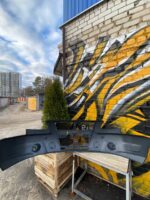 Бампер Газель Бизнес с решеткой Бентли